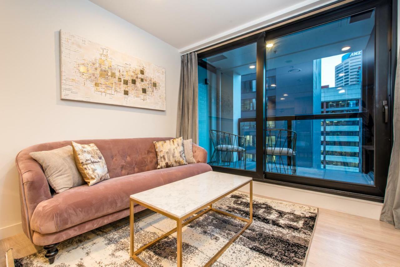 【Jht】Brand New, 2 Brm,Stylish,Opposite To Skytower Apartment Оукланд Екстериор снимка