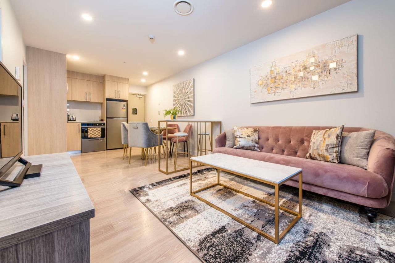 【Jht】Brand New, 2 Brm,Stylish,Opposite To Skytower Apartment Оукланд Екстериор снимка